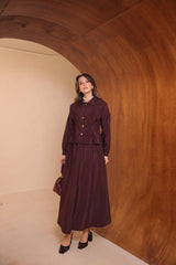 Beli Pile Detaylı Yazlık Zara Odesa Cupra Etekli Takım