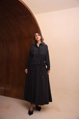 Gömlek Yakalı Şık Modern Etekli Takım