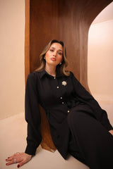 Premium Prada Dokuma Klasik İkili Takım